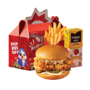 Kids Box Crispy Burger